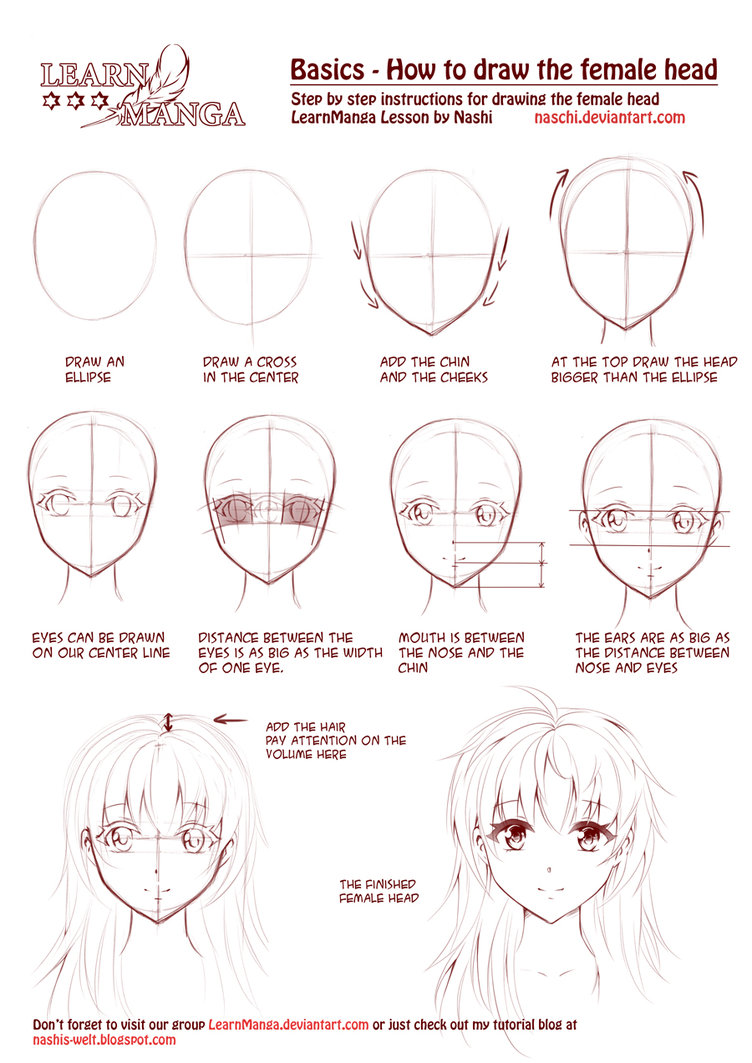 Female face tutorial
